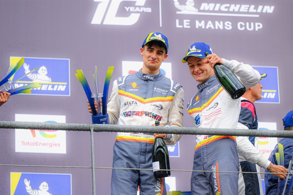 Succes på Spa - Podie til Sebastian Gravlund i Le Mans Cup.
(Foto: FotoSpeedy)